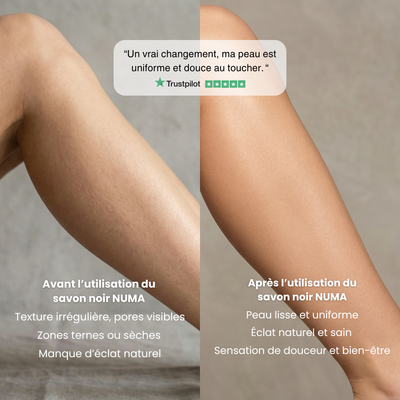 Coffret – Savon Noir Parfumé & Gant Exfoliant